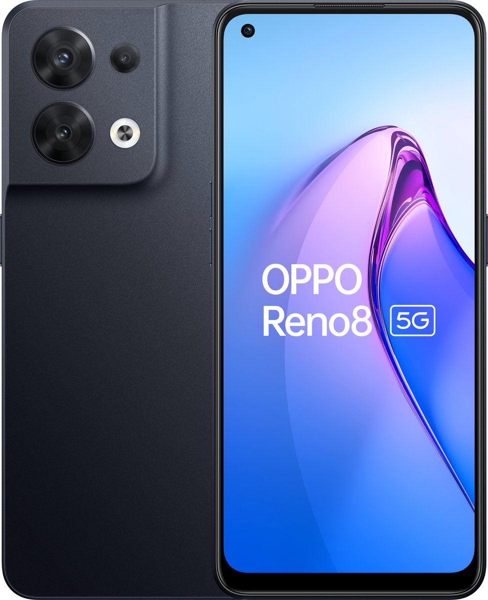 OPPO Reno8 - 256 GB - Zwart
