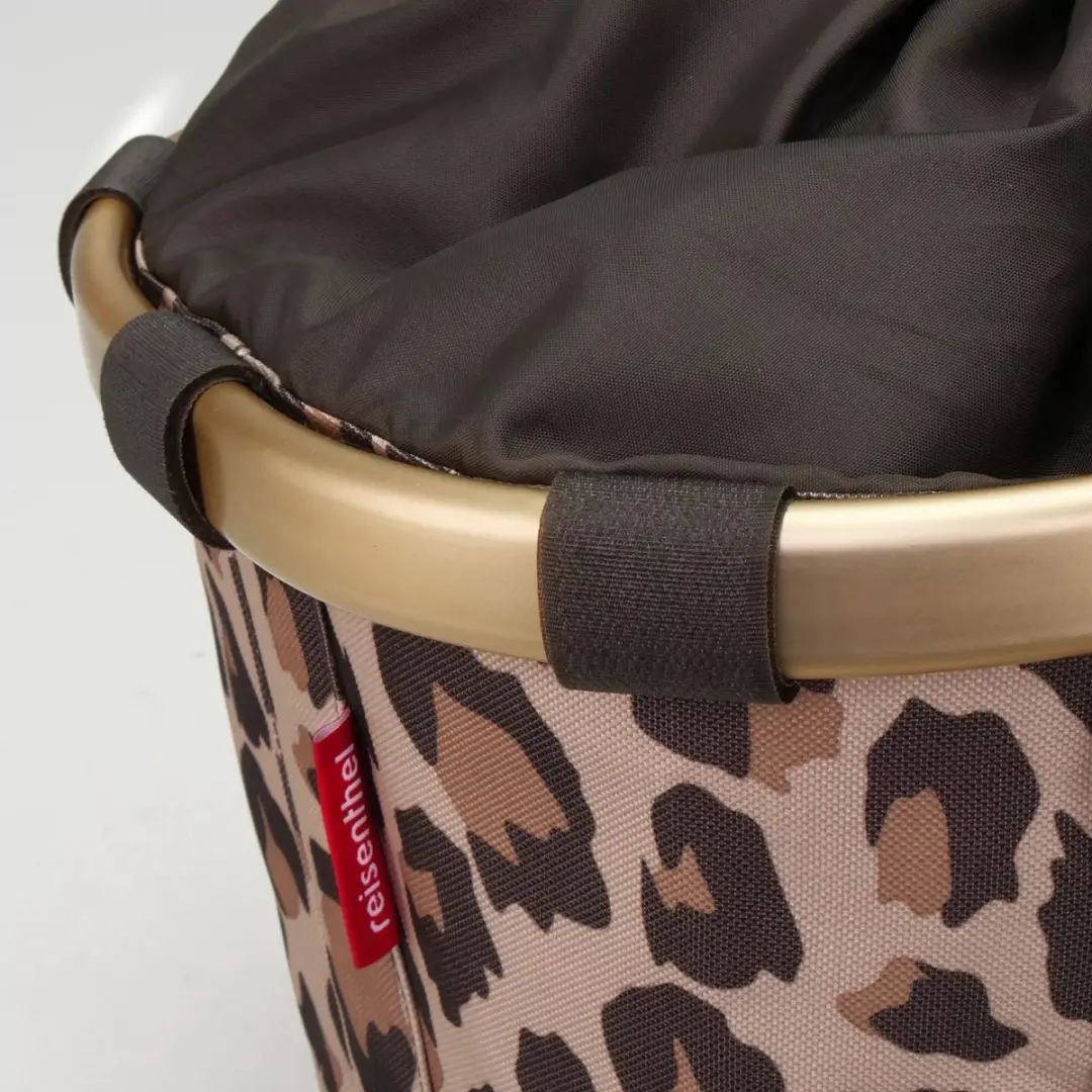 KLICKfix Bikebasket 15 Stuurmand 35cm - Leo Macchiato - afbeelding 3 van 6