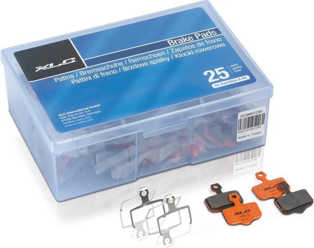 XLC remblok avid elixir (25 stuks) set oranje