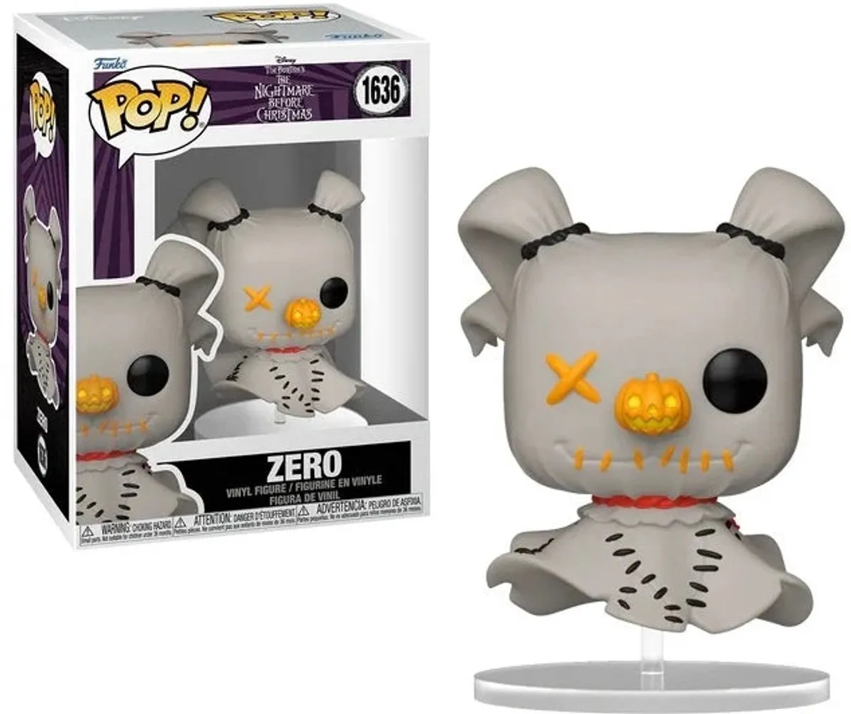 Funko The Nightmare Before Christmas Zero Pop! - Vinylfiguur - afbeelding 6 van 6