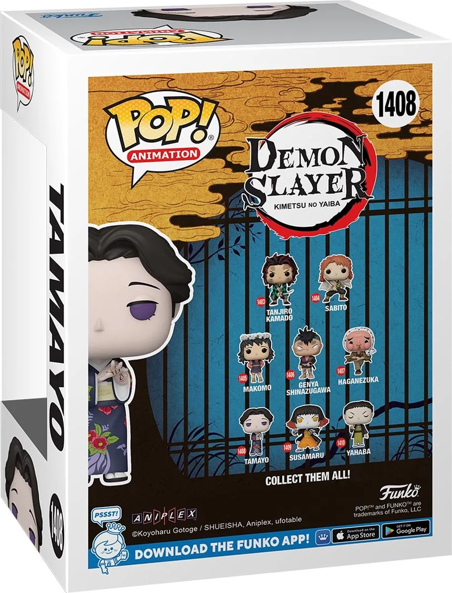 Funko Pop! Demon Slayer Tamayo - 72612 - Meerkleurig - afbeelding 6 van 6