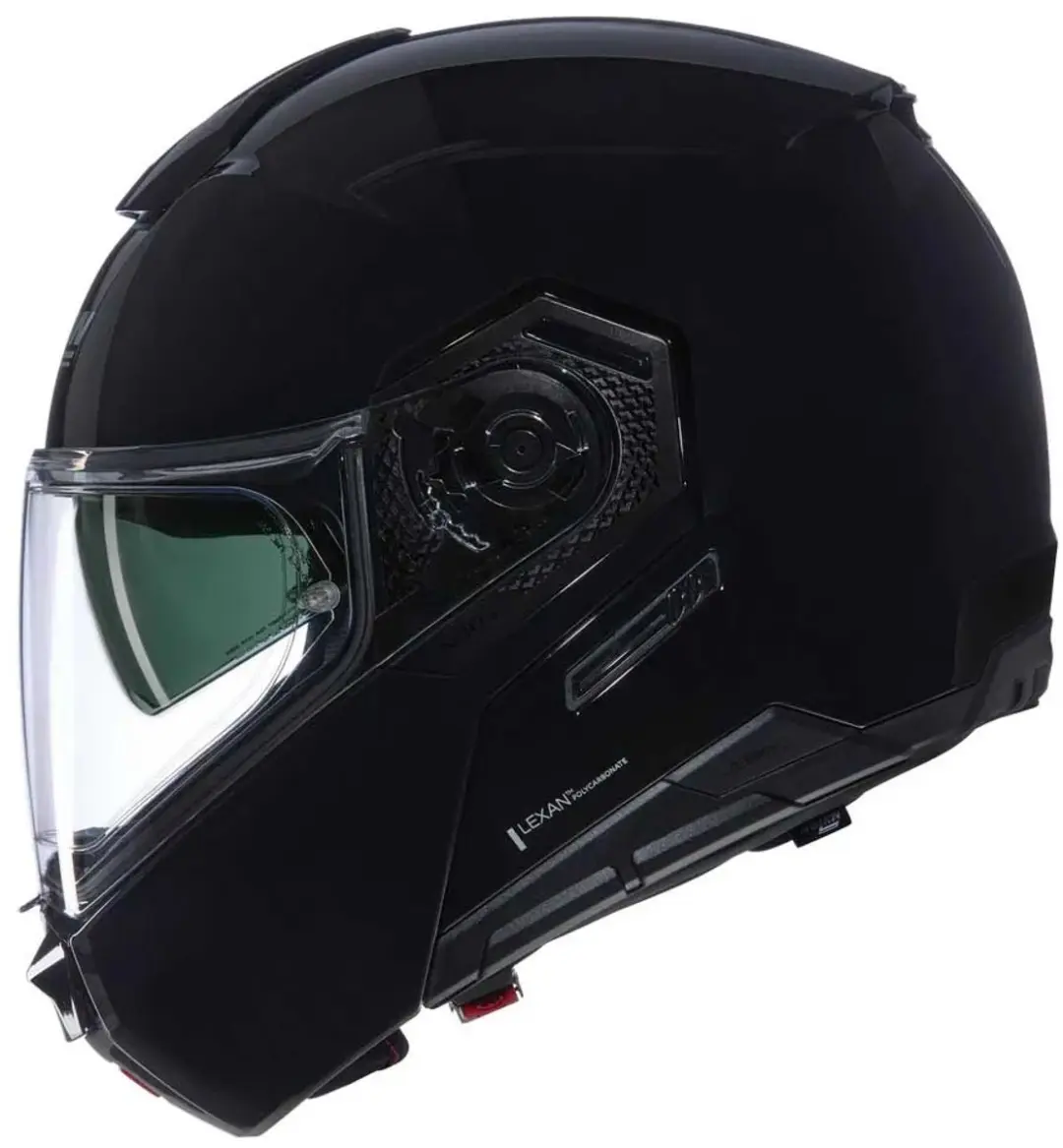 Nolan N90-3 06 Classico Systeemhelm - Zwart Glossy - afbeelding 3 van 3