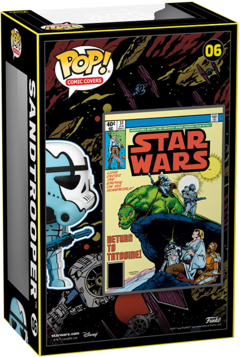 Funko Star Wars Sandtrooper (1977) Comic Cover Pop! - 0889698809566