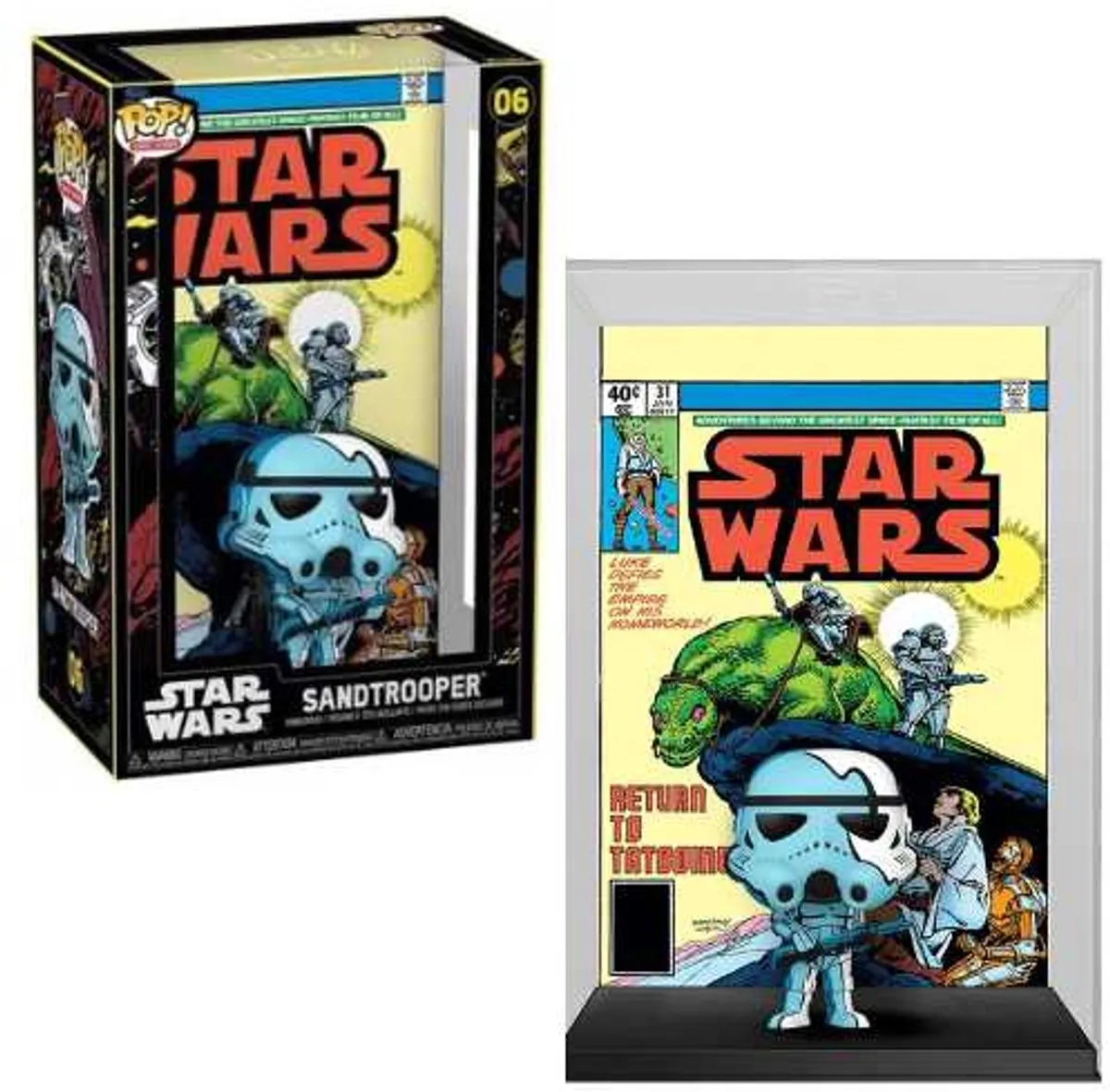 Funko Star Wars Sandtrooper (1977) Comic Cover Pop! - 0889698809566 - afbeelding 6 van 6