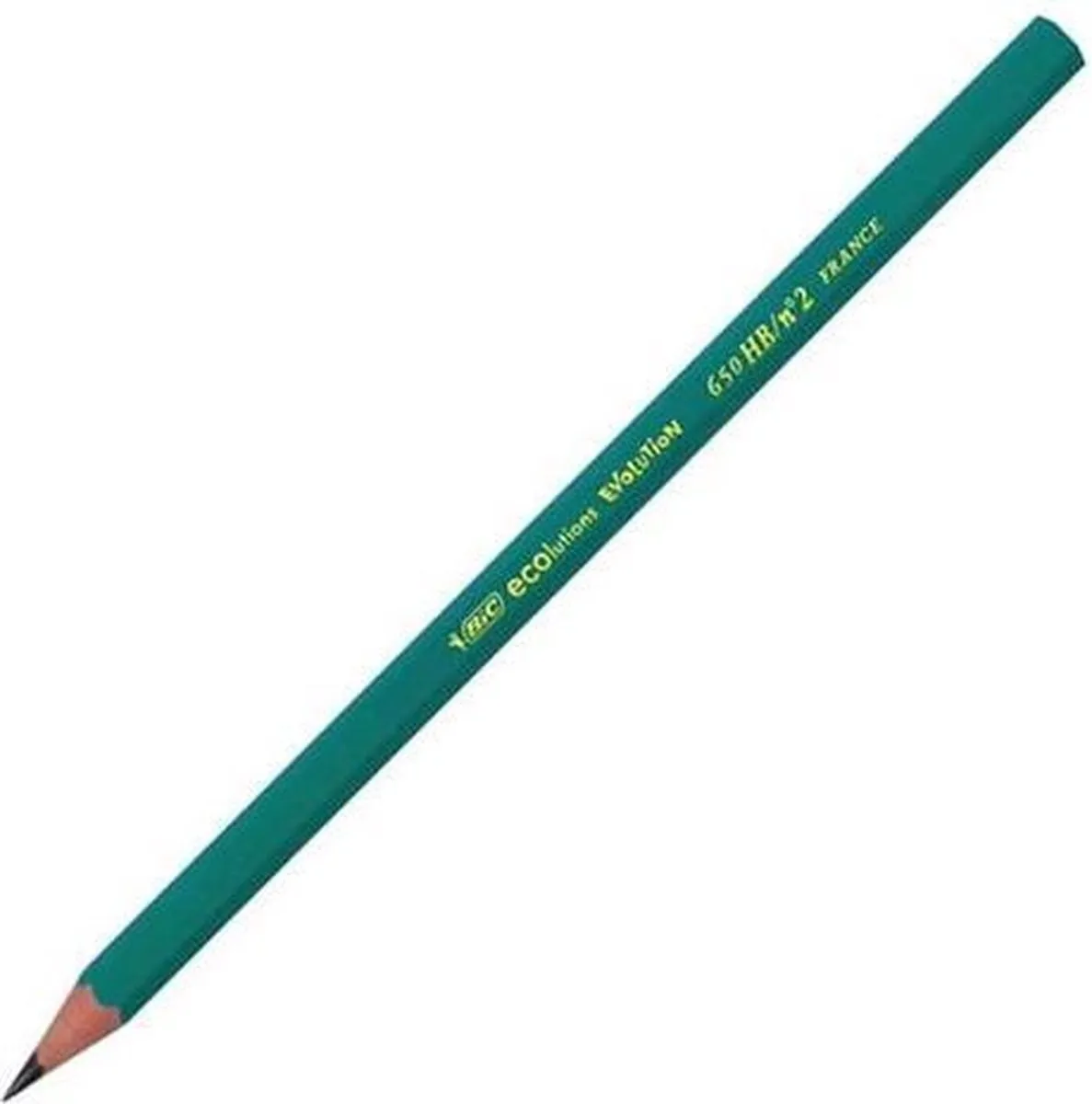 Bic Conté Ecolutions Evolution Potlood - Grijs - 4 Stuks