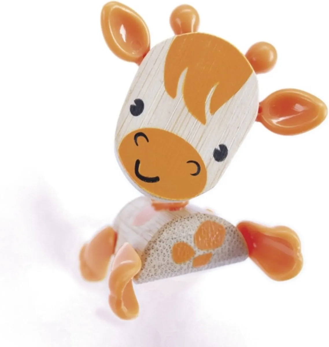 Hape Minimals Giraffe Puzzel - Oranje