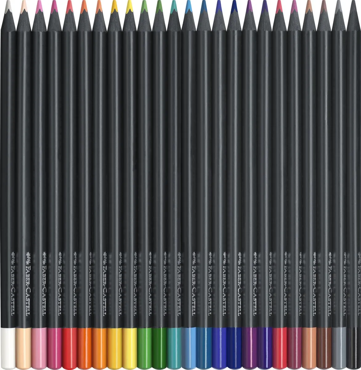 Faber-Castell FC-116450 Kleurpotloden - 50 Stuks - Black Edition