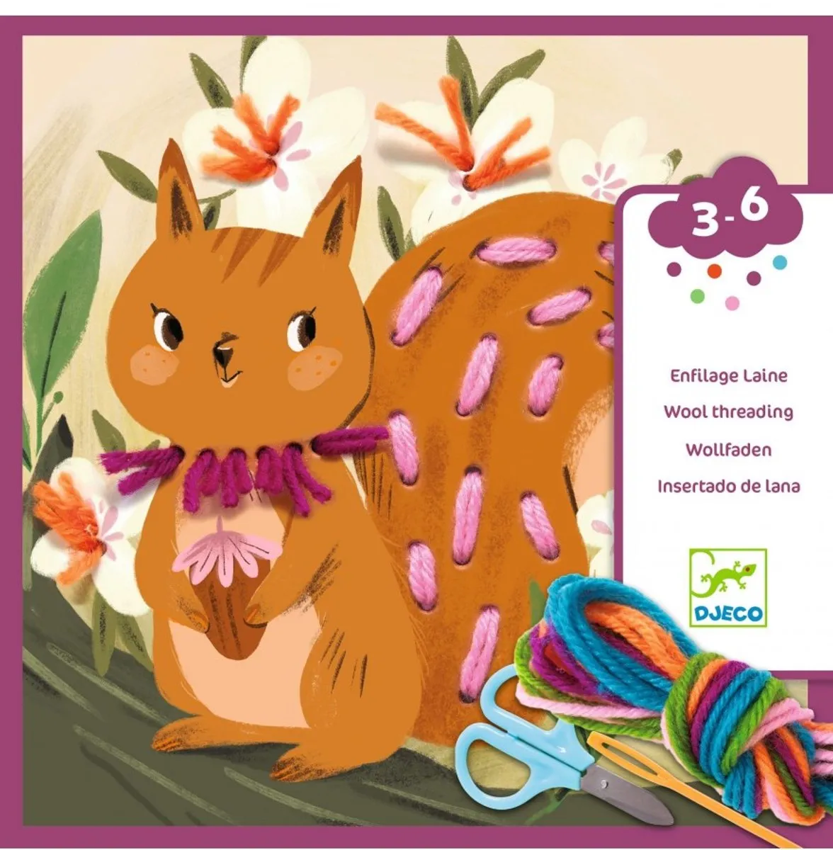 Djeco Petit Pas Multicolore Peuterspeelgoed