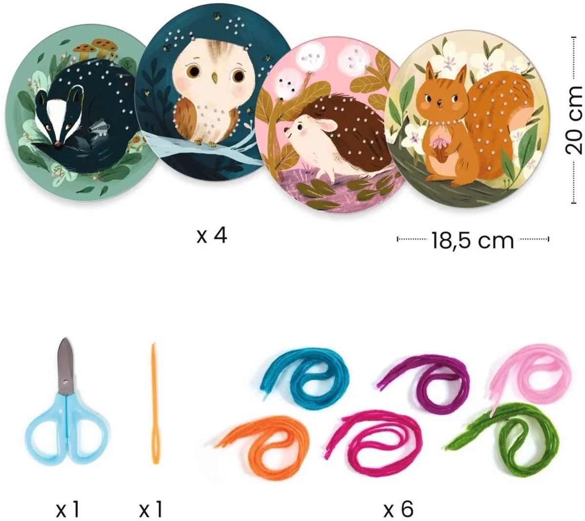 Djeco Petit Pas Multicolore Peuterspeelgoed