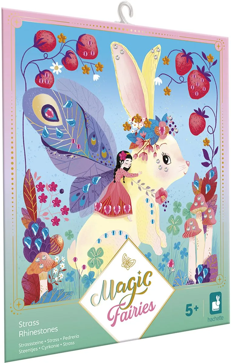 Janod Magic Fairies Creatief Pakket - Strassversiering - 3 Afbeeldingen - Multicolor - afbeelding 6 van 6