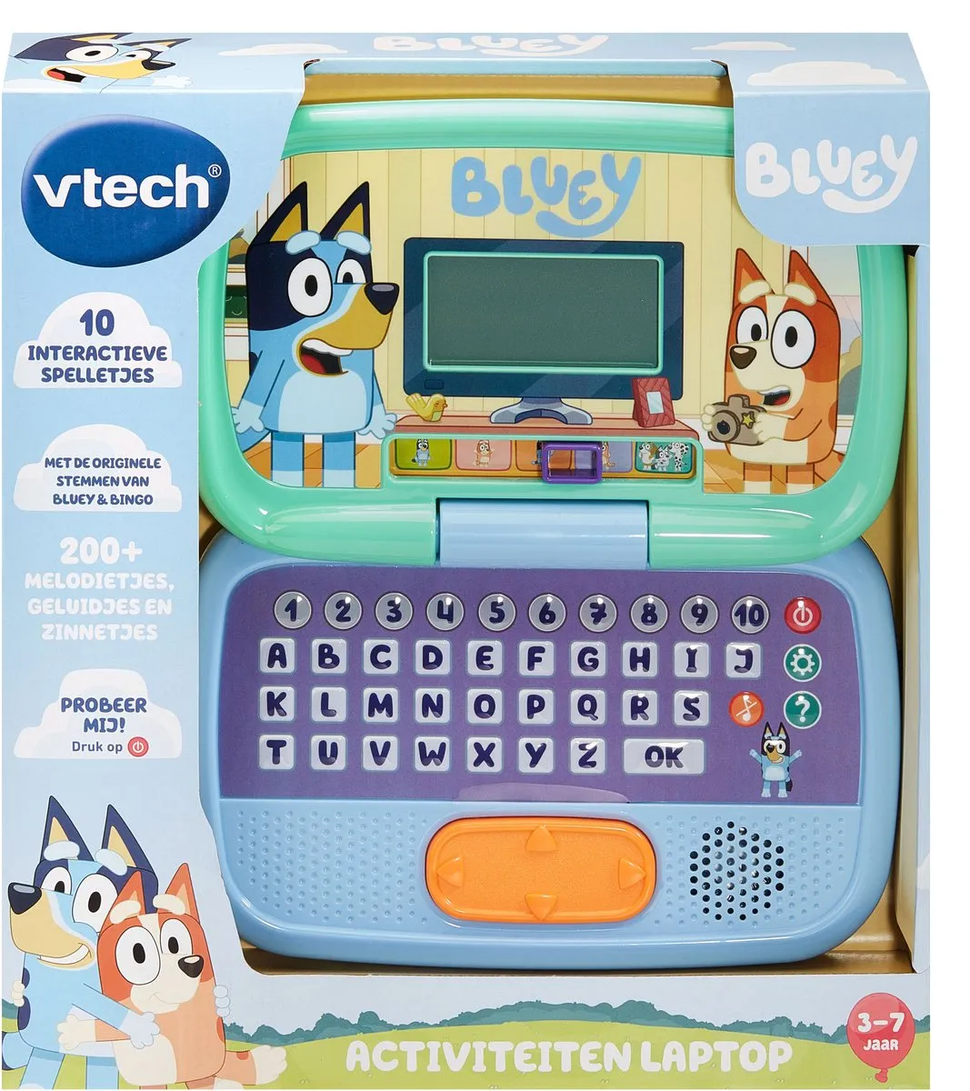 VTech Bluey Activiteiten Laptop - Educatief Speelgoed