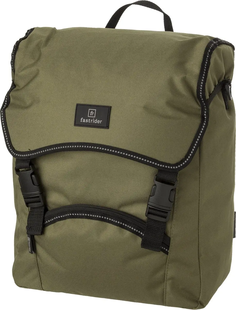 FastRider Unibag Traffic Enkele Fietstas - Groen 14L