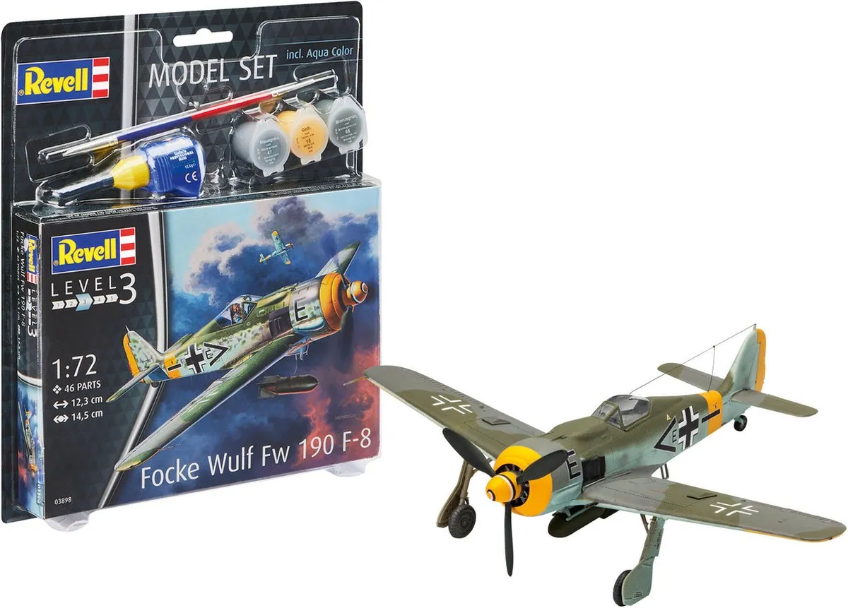 Revell Focke Wulf Fw190 F-8 Modelbouwpakket 1:72