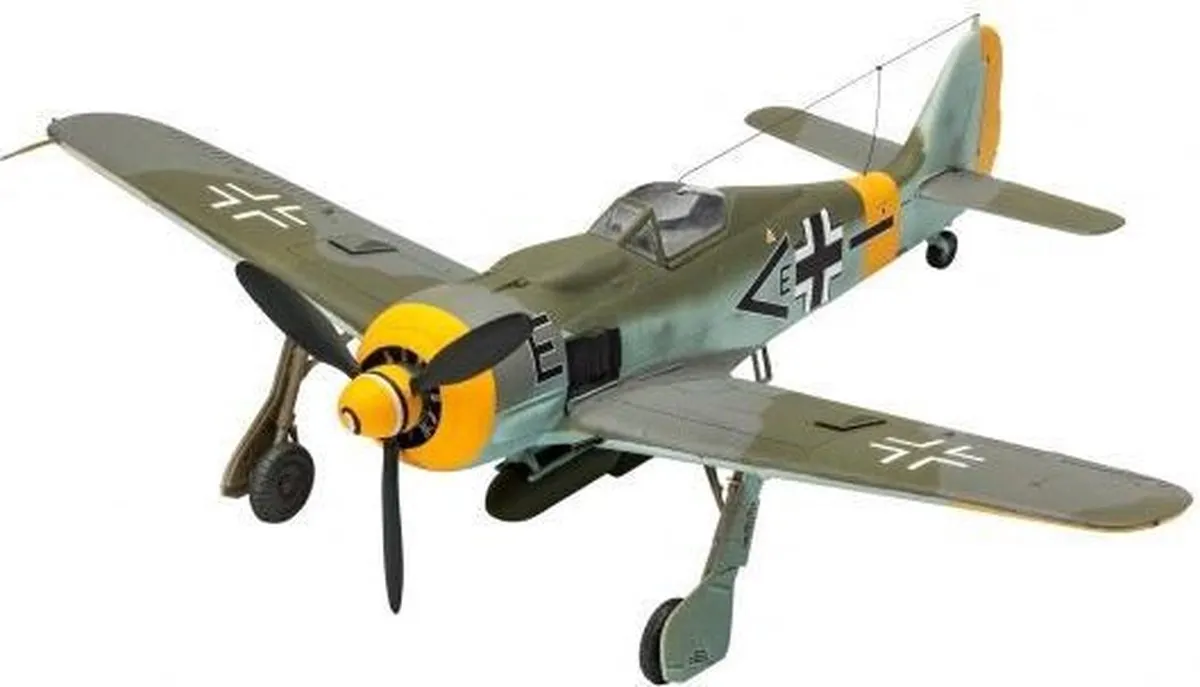 Revell Focke Wulf Fw190 F-8 Modelbouwpakket 1:72 - Multi