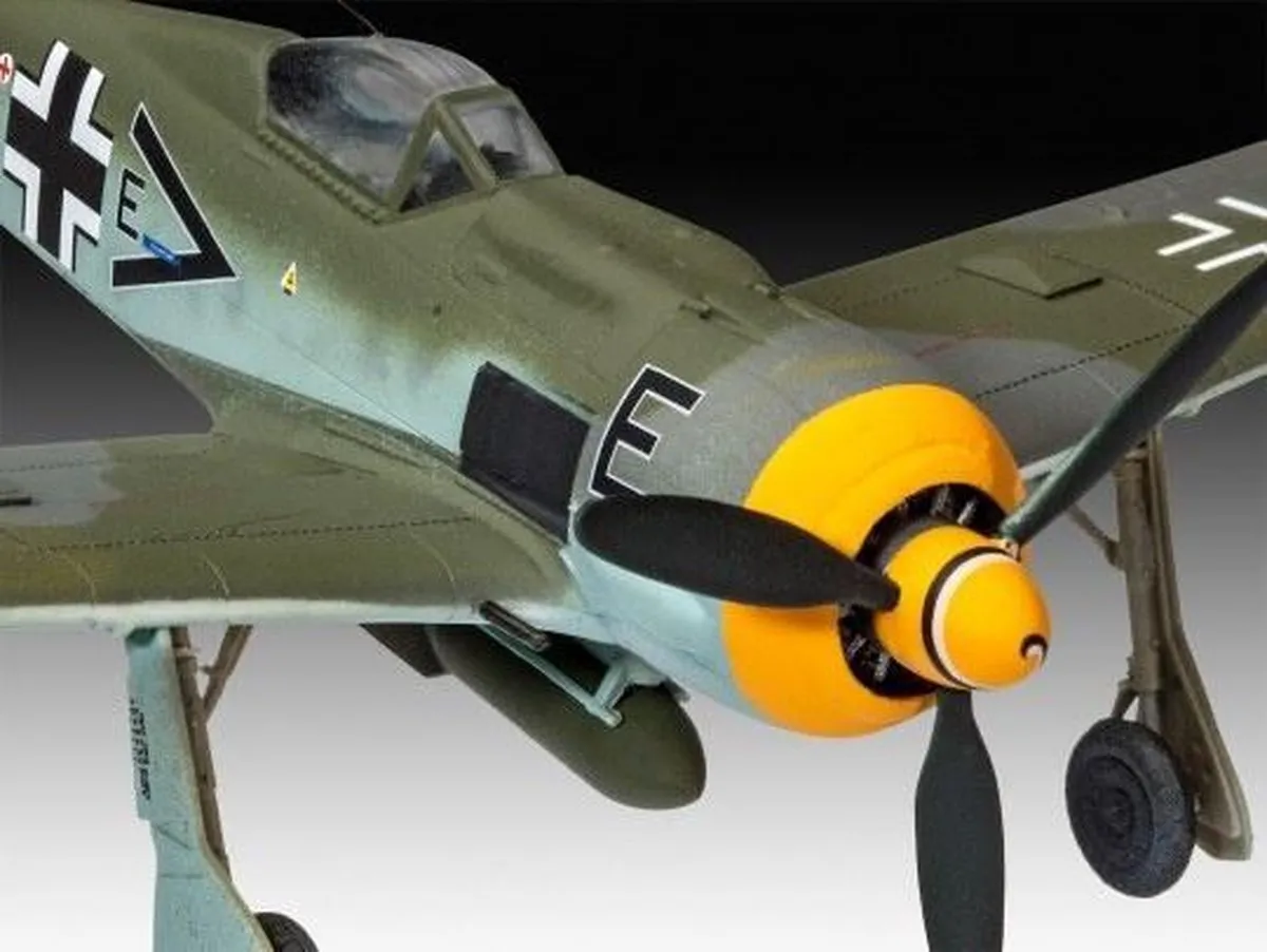 Revell Focke Wulf Fw190 F-8 Modelbouwpakket 1:72 - Multi