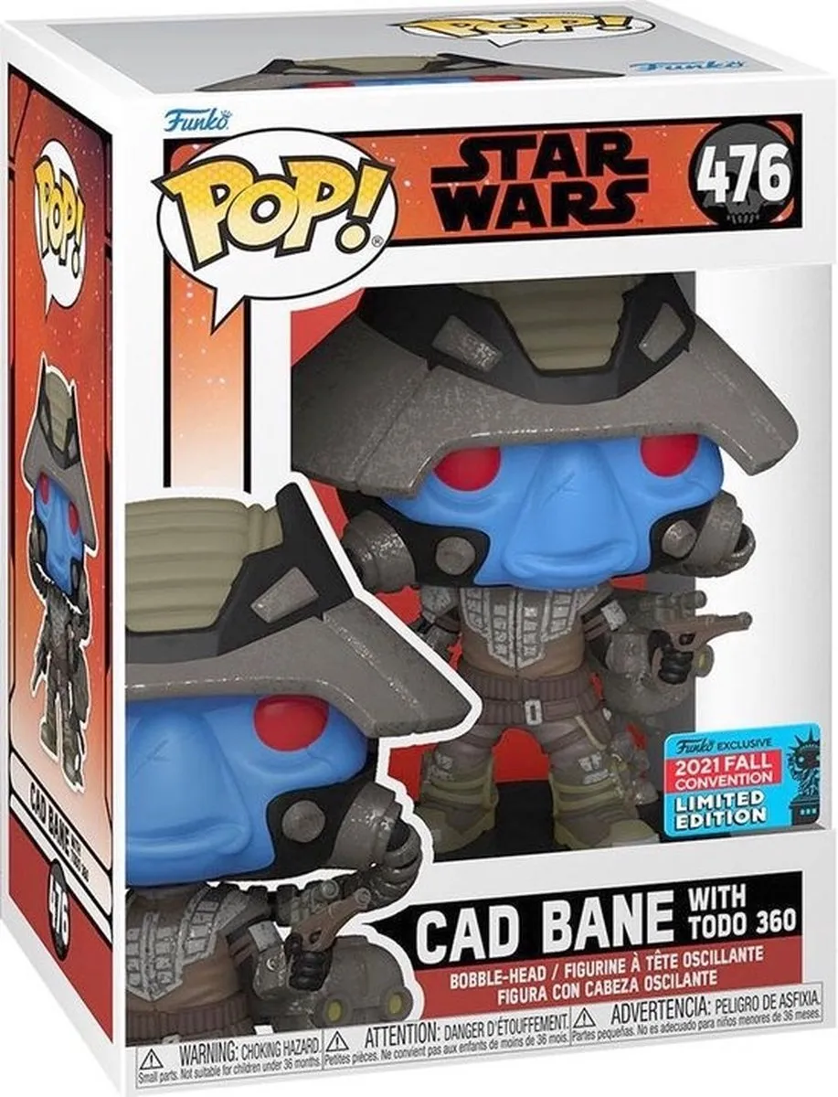 Funko Pop Star Wars Cad Bane met Todo 360 - #476 - afbeelding 3 van 4