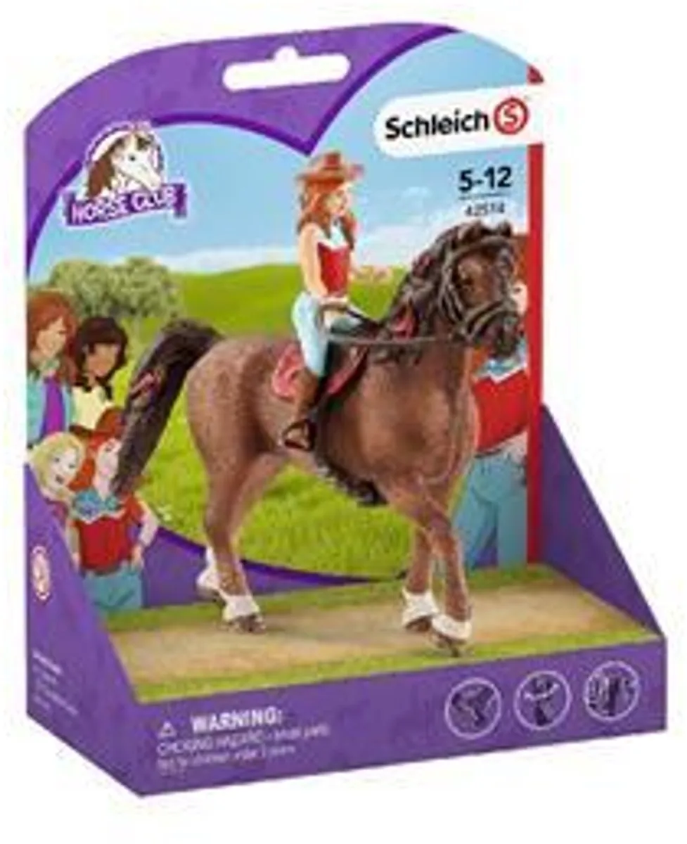 Schleich Hannah & Cayenne Paarden 42514