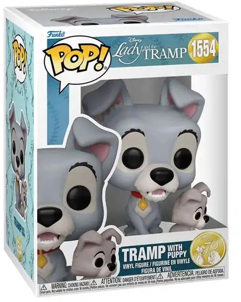 Funko Pop! Susi & Strolch Tramp met Puppy - 1554