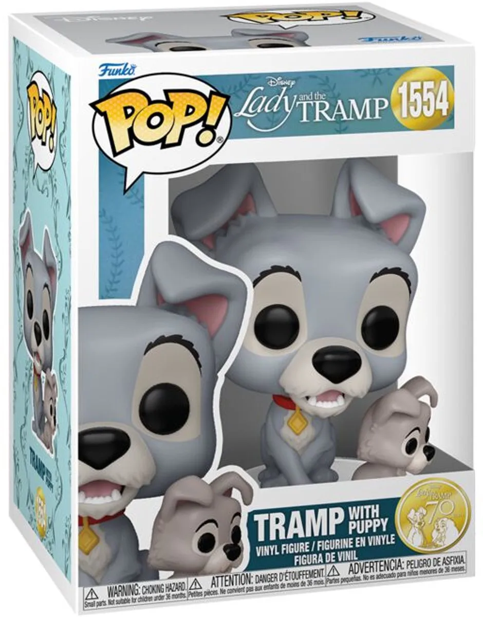 Funko Pop! Susi & Strolch Tramp met Puppy - 1554