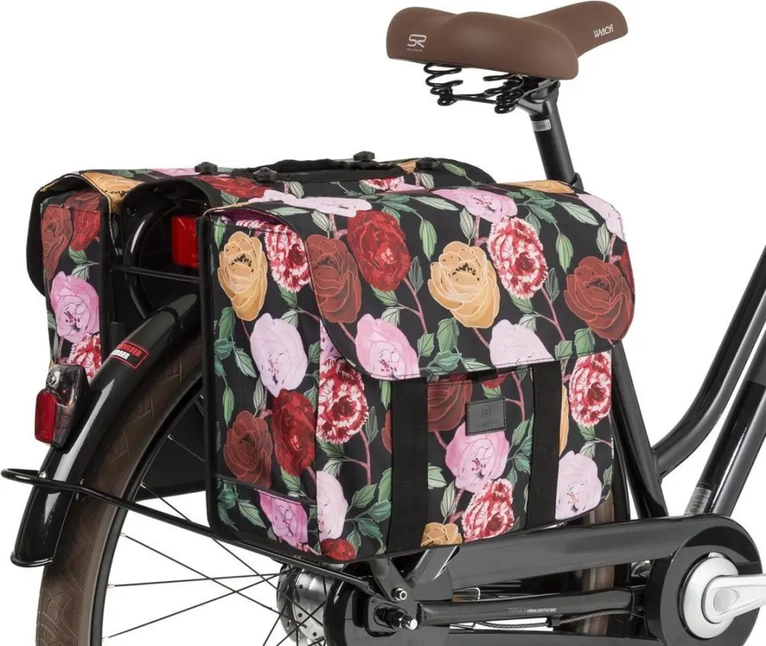 FastRider Nyla Dubbele Fietstas Trend MIK - Rood - 32L