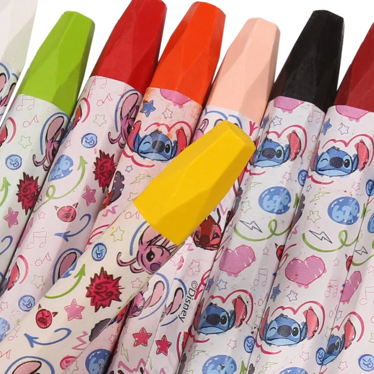 Disney Stitch Pastelkrijt 12 Kleuren - afbeelding 6 van 6