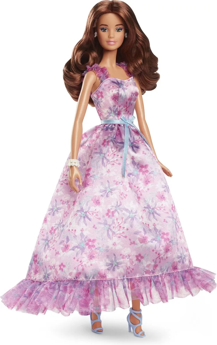 Barbie Signature Verjaardagspop HRM54 - Modepop - Meerkleurig