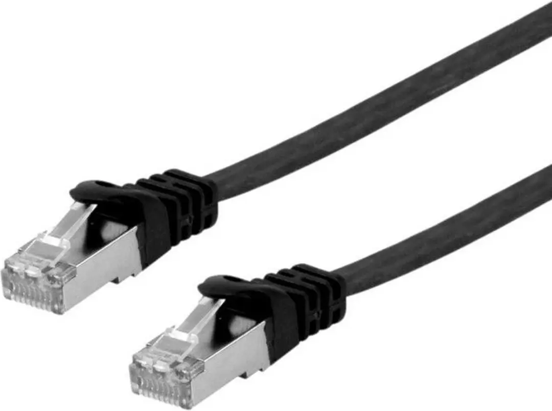 Equip Cat6A U/FTP Patchkabel 0.5m - Zwart - afbeelding 4 van 4