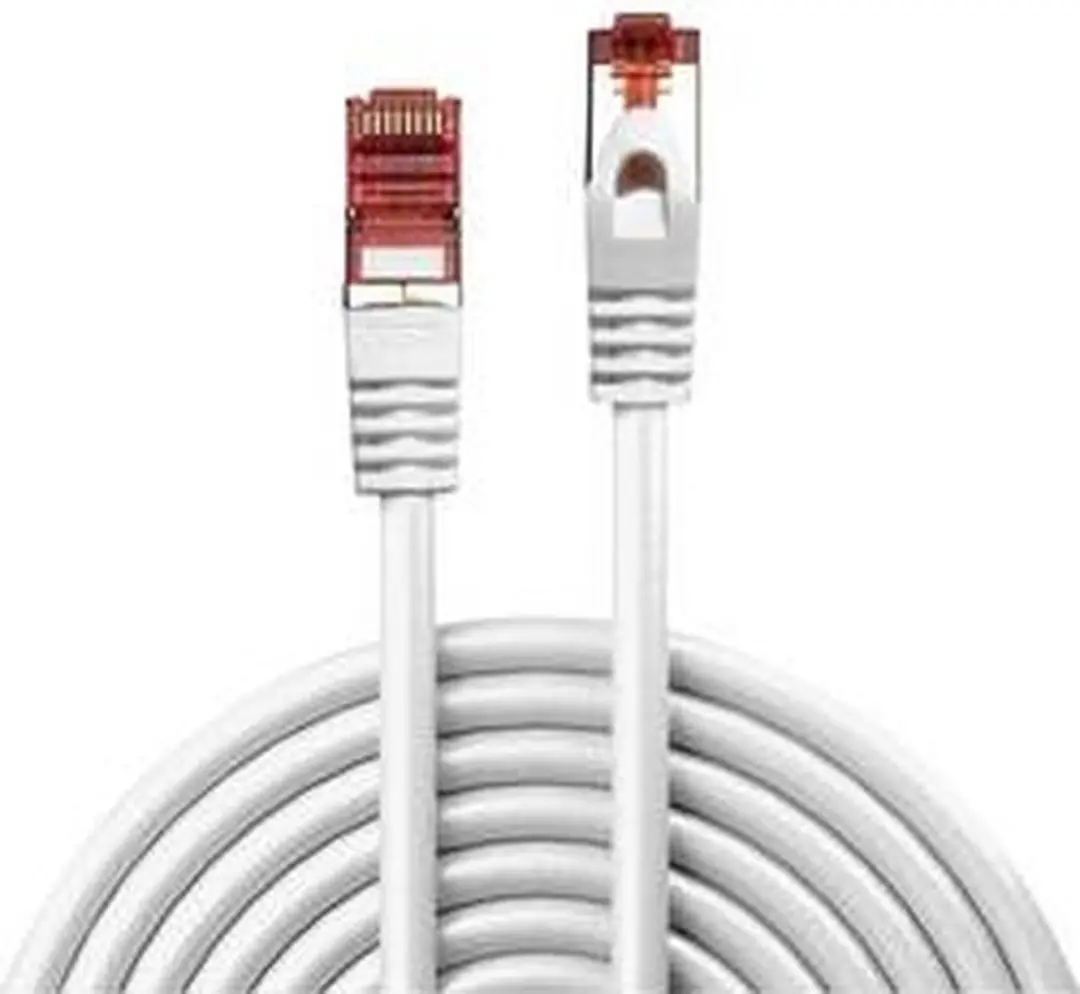 Lindy 47380 Netwerkkabel Cat6 S/FTP Wit 30cm - afbeelding 5 van 5