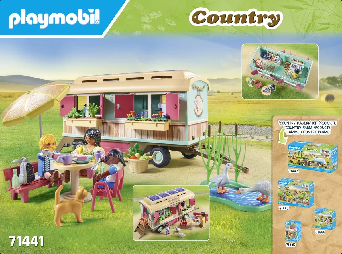Playmobil Country Gezellig Woonwagencafé 71441 - Meerkleurig - afbeelding 6 van 6