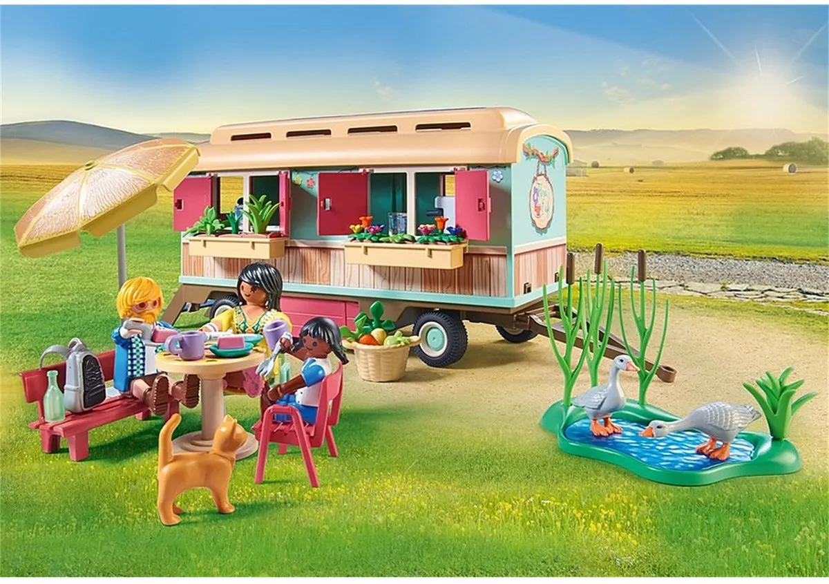 Playmobil Country Gezellig Woonwagencafé 71441 - Meerkleurig