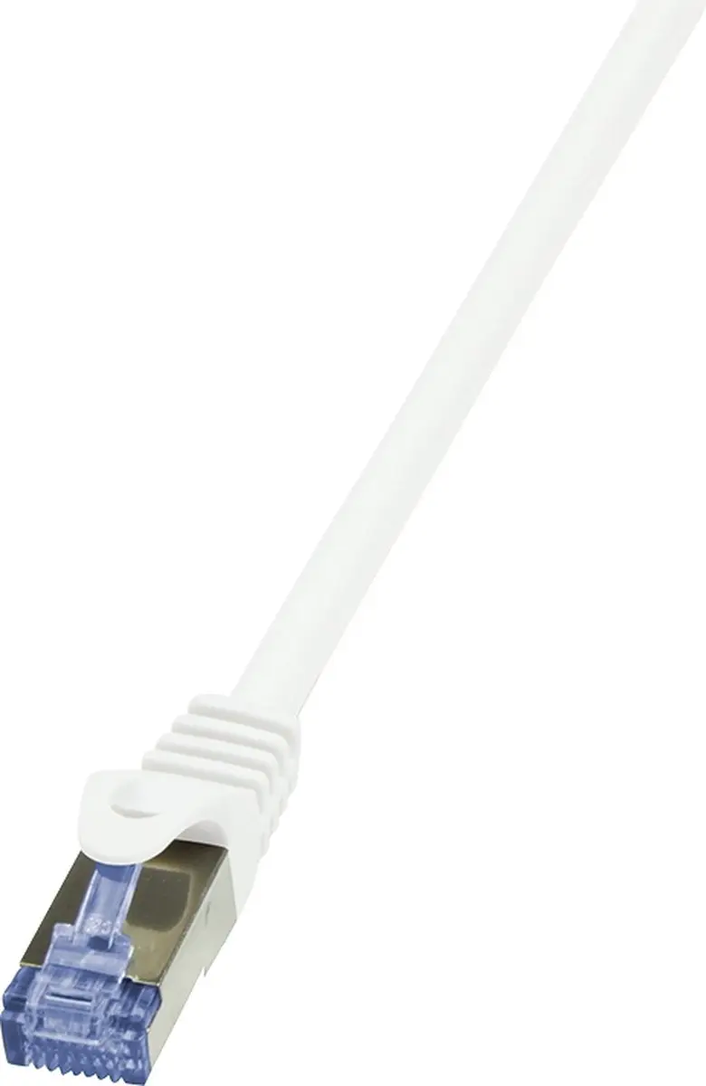 Logilink Patchcord Cq4021S S/Ftp Cat.6A/7 600Mhz 0.50M Pimf Voor Wi-Fi Router