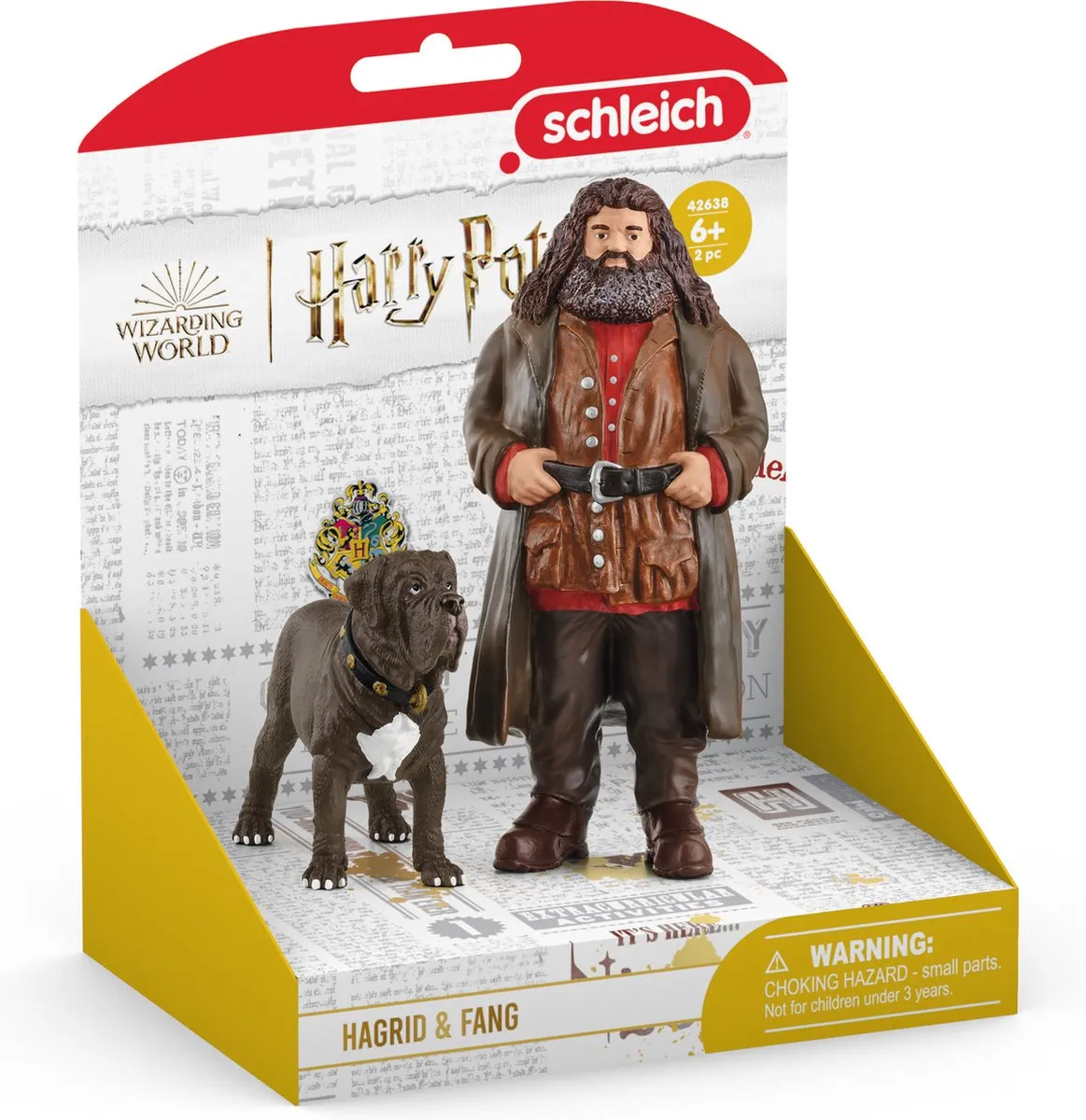 Schleich Harry Potter Hagrid & Muil 42638 - Multikleur