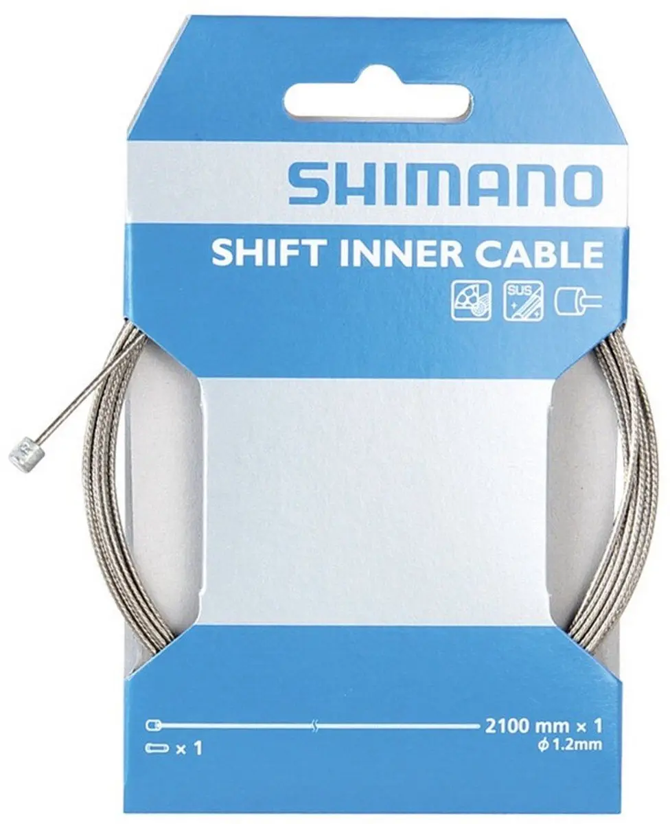Shimano Binnenkabel Derailleur 2100 Mm Rvs 10 Stuks