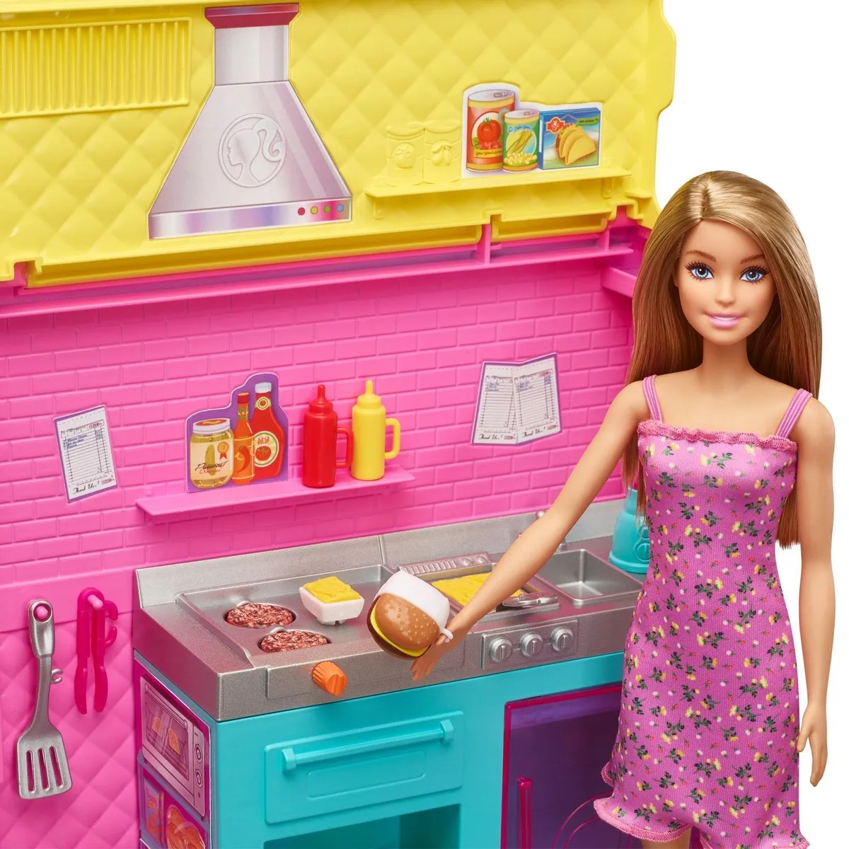 Barbie You Can Be Anything Foodtruck - Meerkleurig