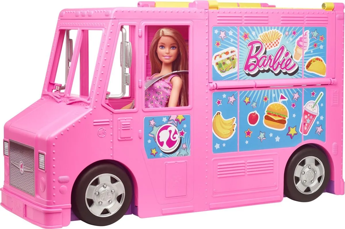 Barbie You Can Be Anything Foodtruck - Meerkleurig