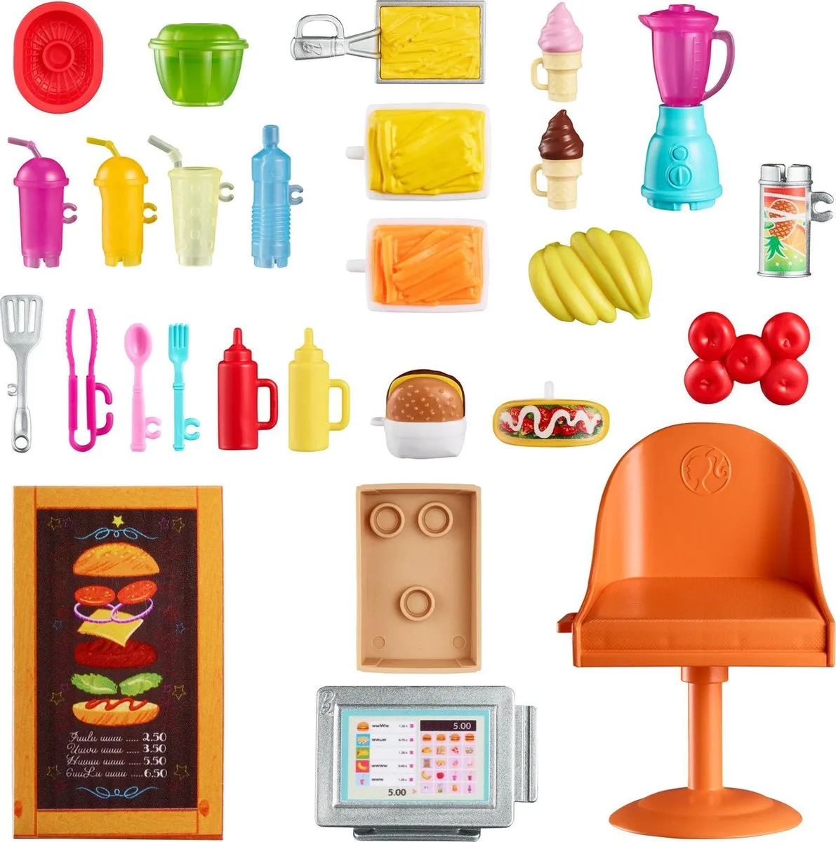 Barbie You Can Be Anything Foodtruck - Meerkleurig