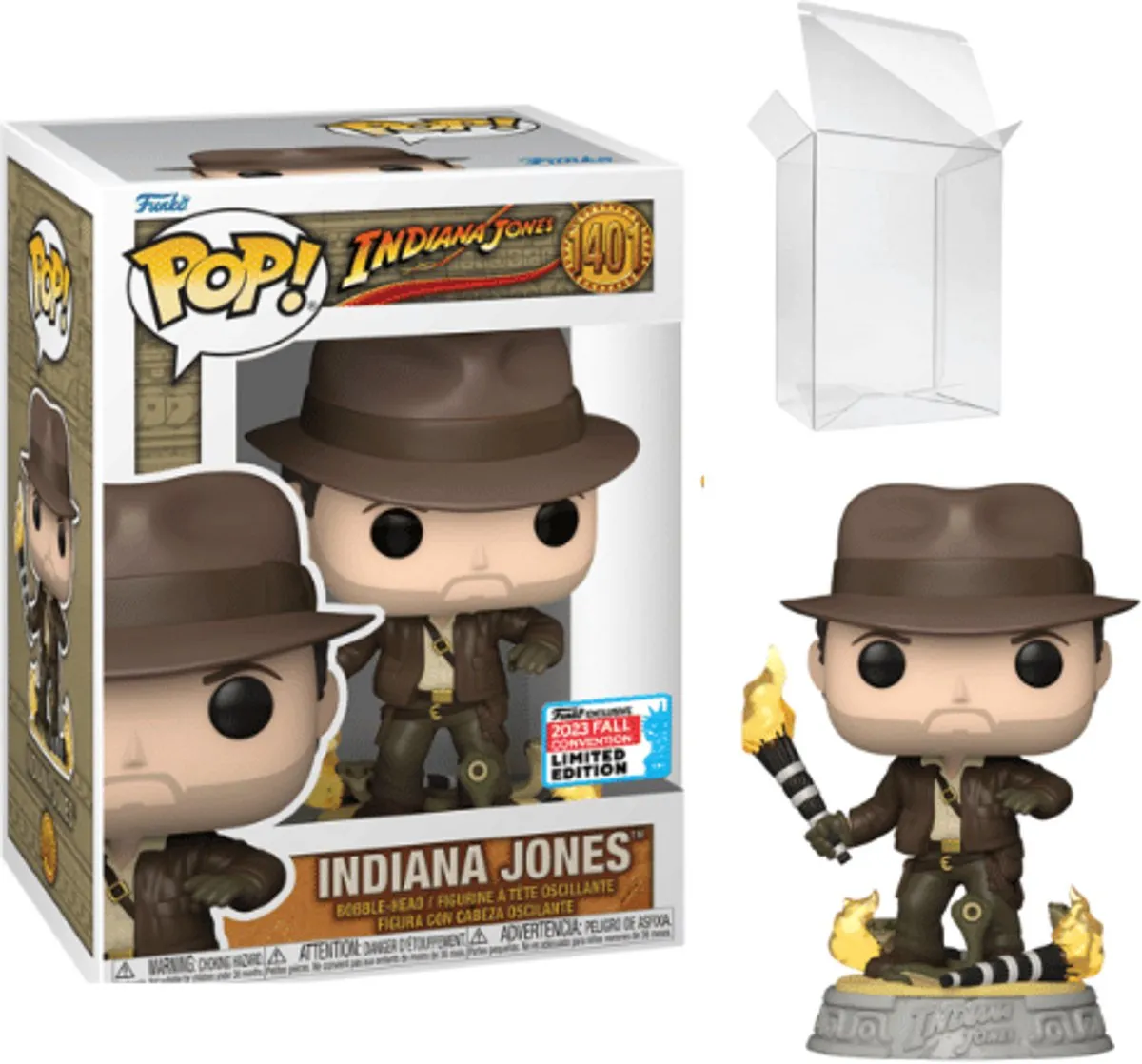 Funko POP! Indiana Jones with Snakes 1401 - NYCC 2023 Exclusief