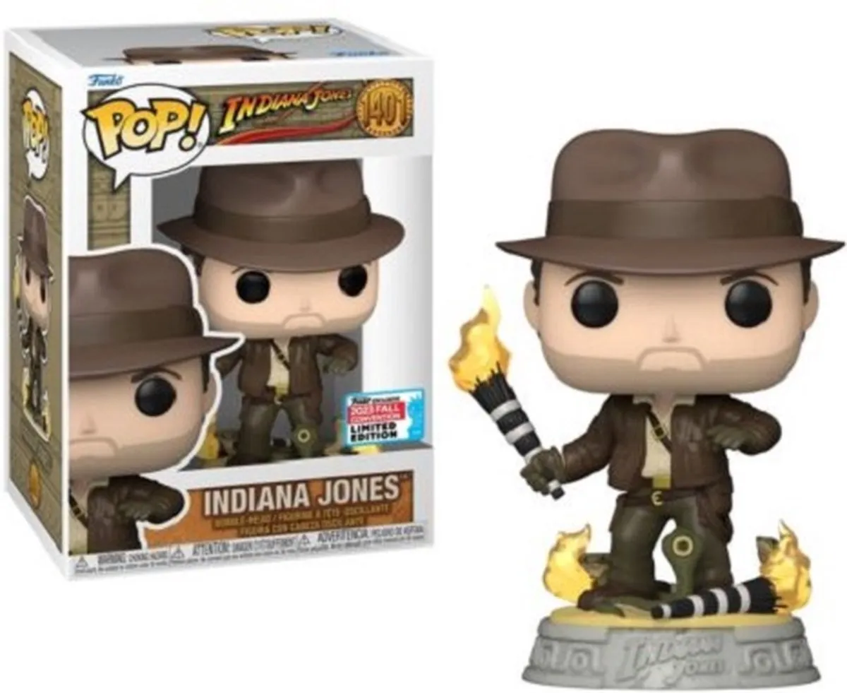 Funko POP! Indiana Jones with Snakes 1401 - NYCC 2023 Exclusief