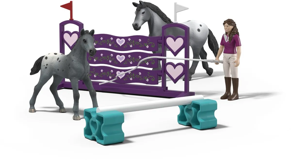 Schleich Horse Club Lisa's Toernooitraining 42776 - Multikleur