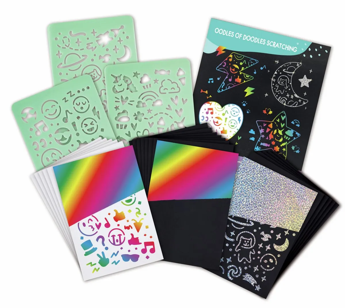 Hape Kreative Kritzelkunst - Veelkleurig - afbeelding 6 van 6