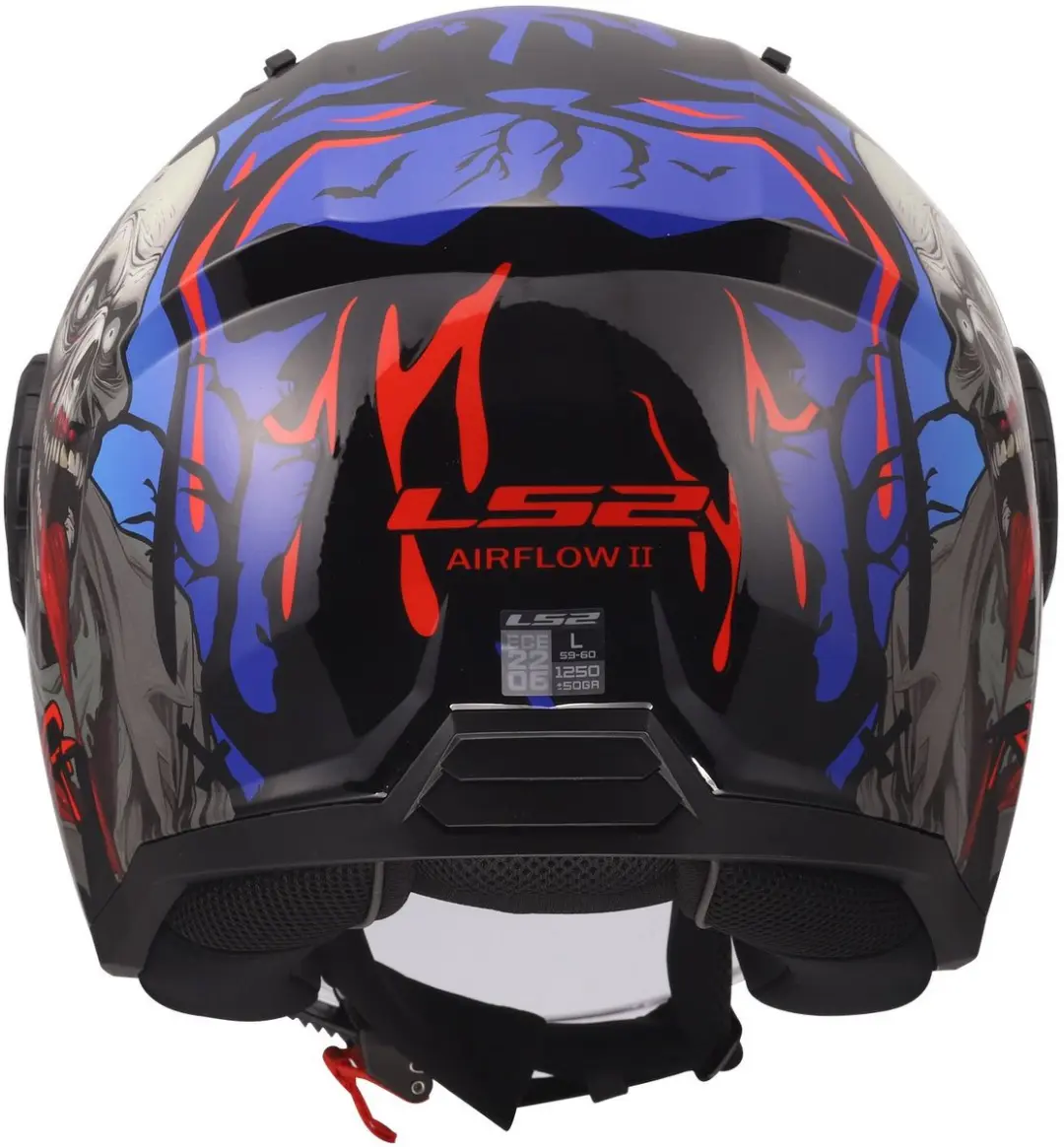 LS2 Airflow II Zombie Helm - M - Happy Dreams