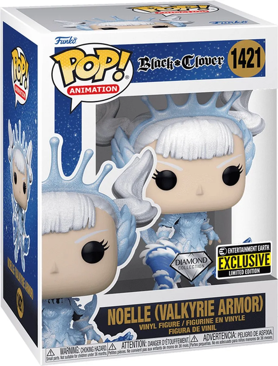 Funko Pop! Black Clover Noelle Valkyrie Armour Diamond Glitter - 71632 - afbeelding 2 van 5