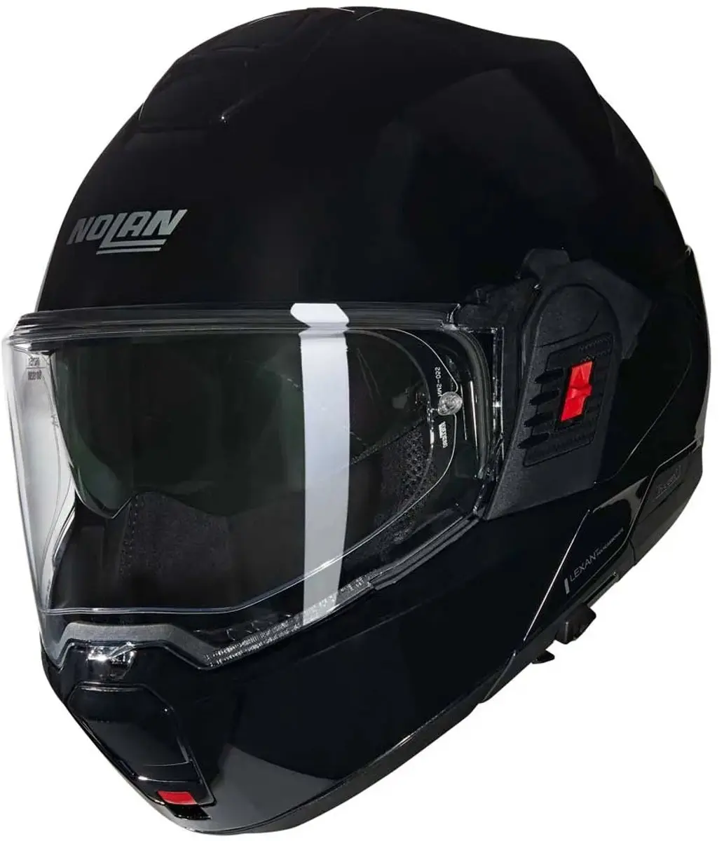 Nolan N120-1 Classico 301 Systeemhelm - Zwart Glossy - afbeelding 6 van 6