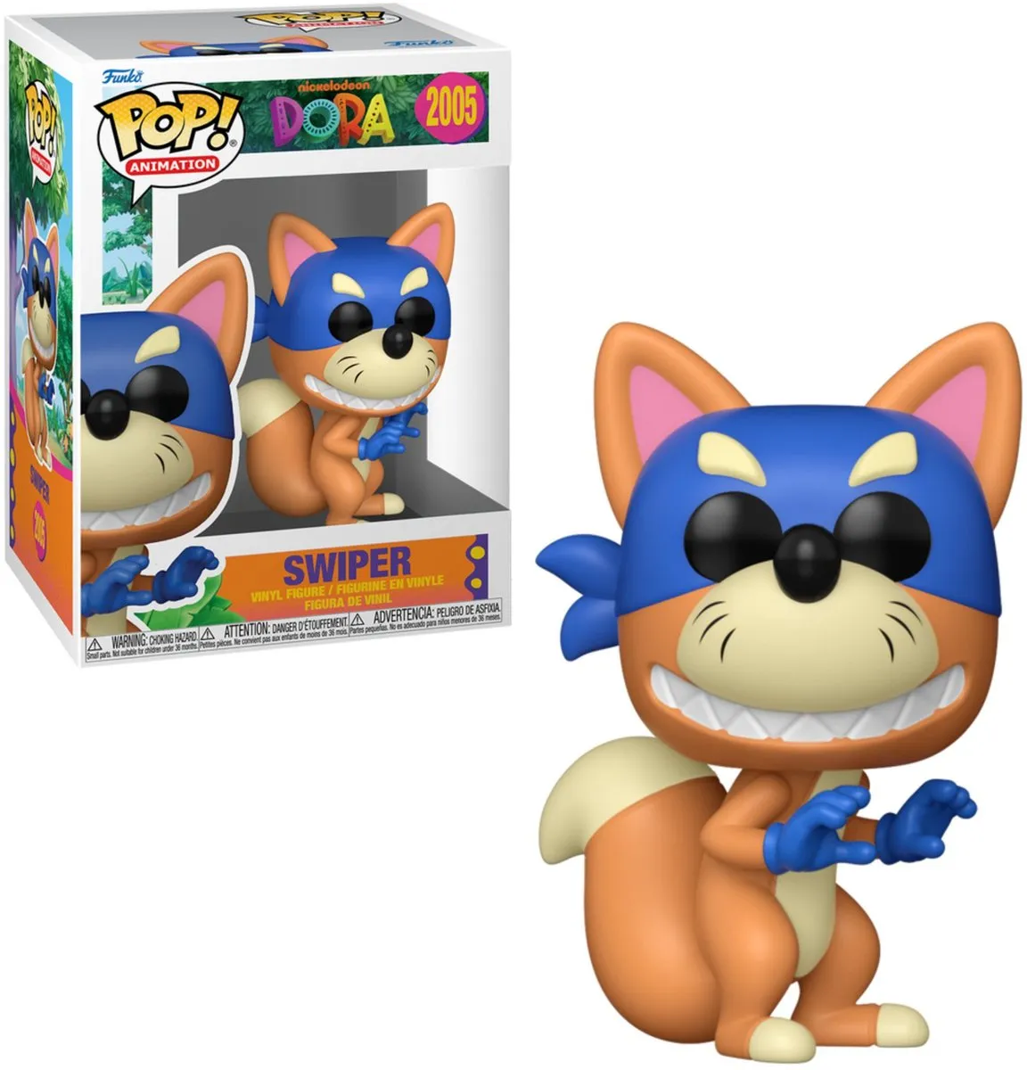 Funko Pop! Animation Dora the Explorer Swiper #2005 - Multicolor