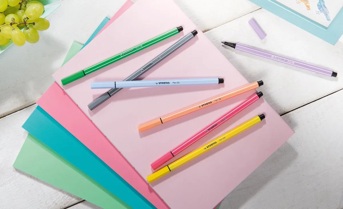 STABILO Pen 68 ARTY Set - 24 Kleuren