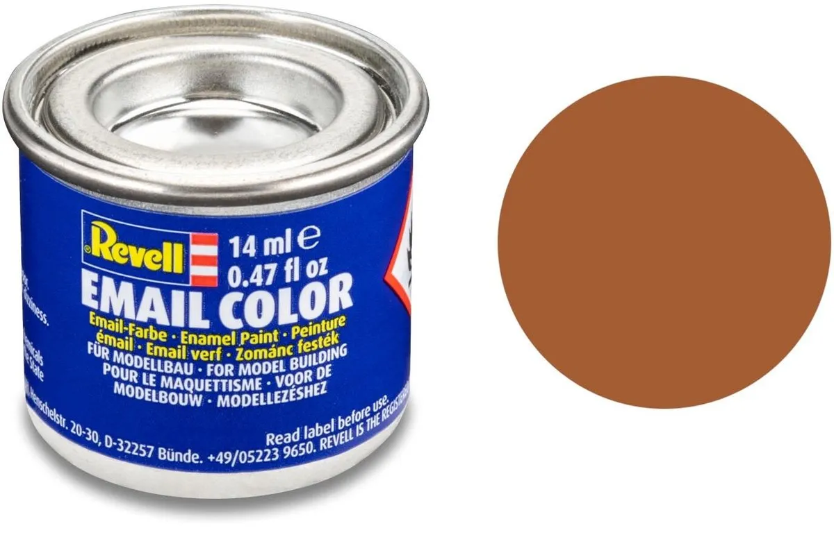 Revell Enamel Verf #85 Brown Matt 14ml