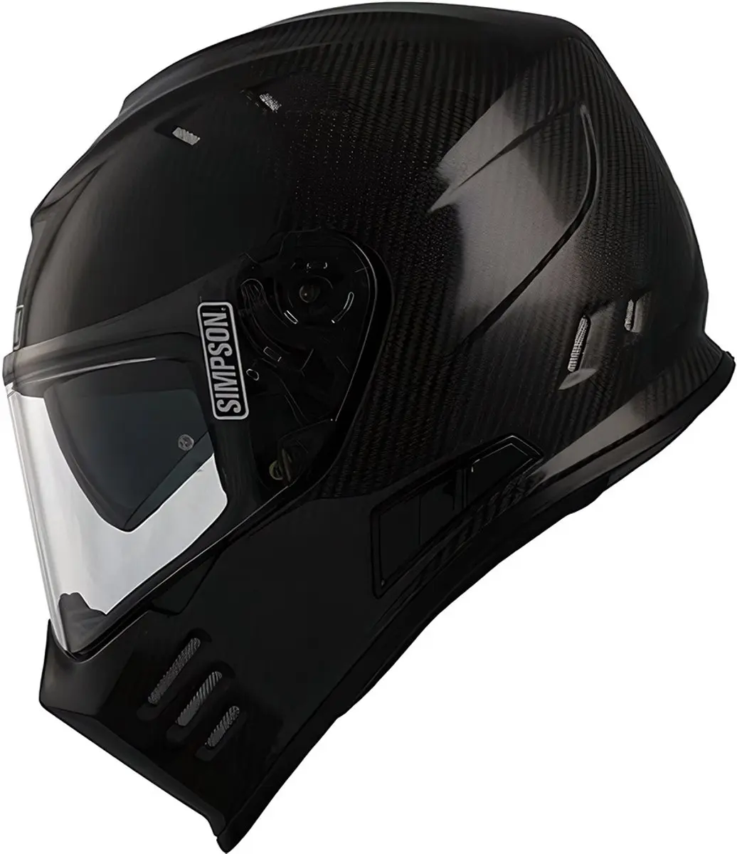 Simpson Venom Integraalhelm - Zwart S