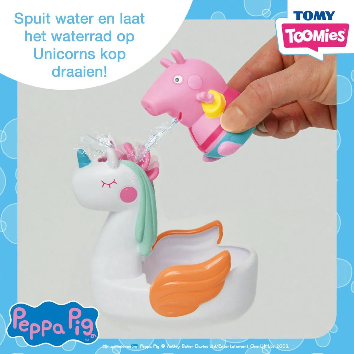 TOMY Peppa Pig Unicorn Waterpret - Badspeelgoed