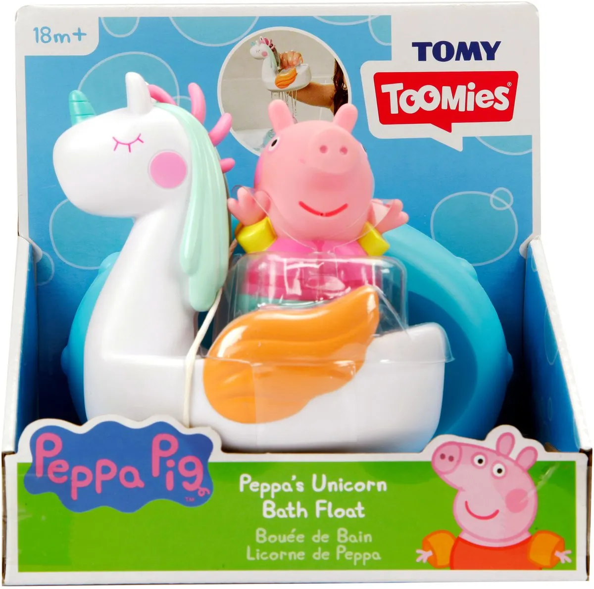 TOMY Peppa Pig Unicorn Waterpret - Badspeelgoed