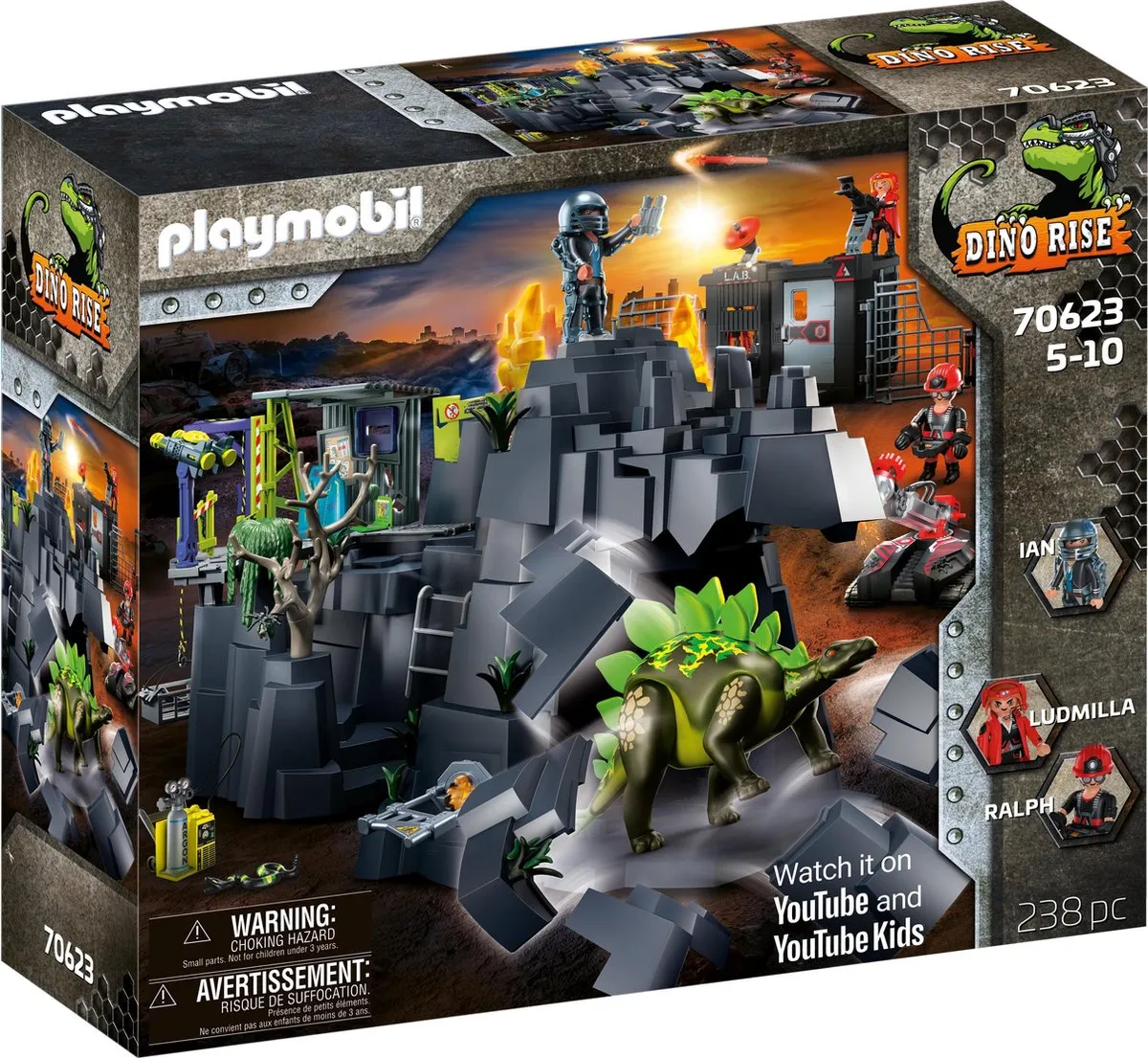 PLAYMOBIL Dino Rise Dino Rock